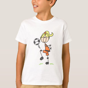 Stick Figure Soccer Tshirts and Gifts