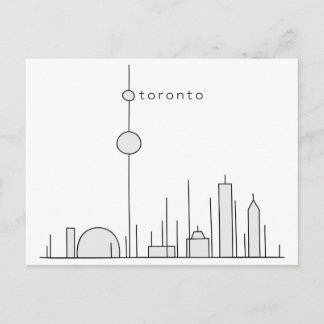 Stick Figure Toronto Postcard