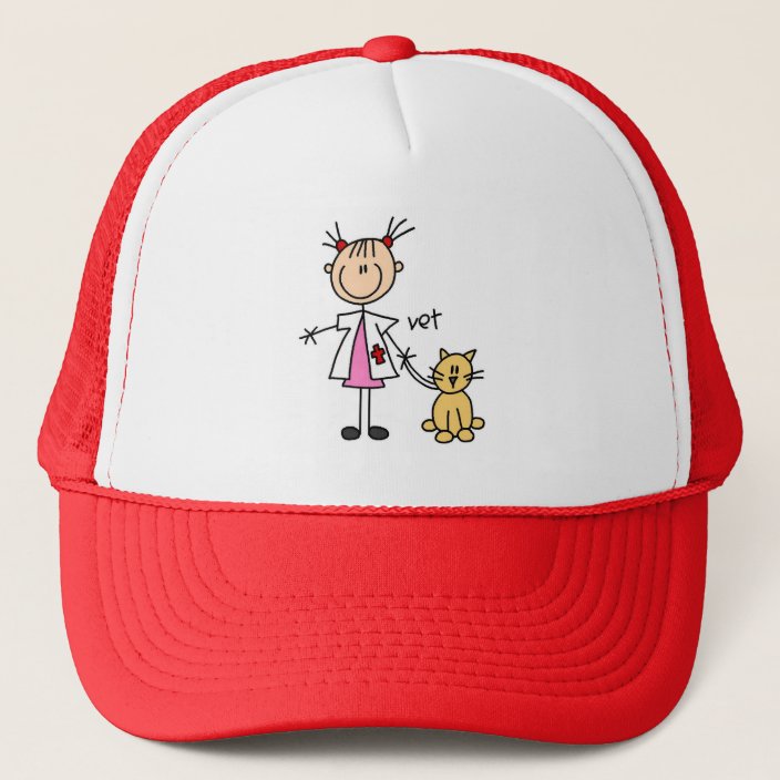 Stick Figure Veterinarian Hat