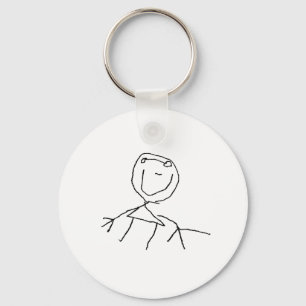 Stick Figures Key Ring