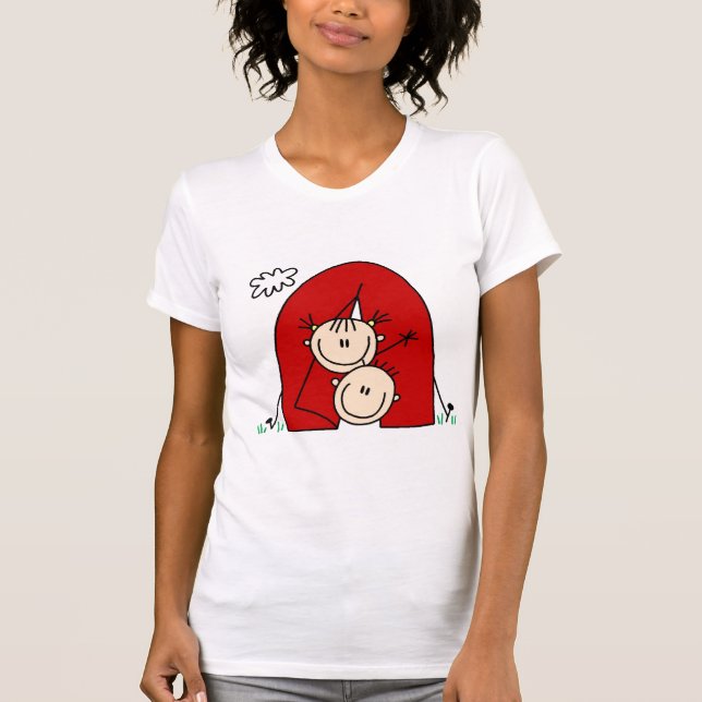 Stick Figures  Tenting Tshirts and Gifts (Front)
