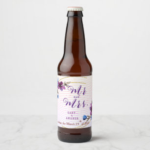 Stick From Purple   Beer Bottle Label