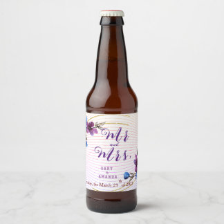 Stick From Purple   Beer Bottle Label