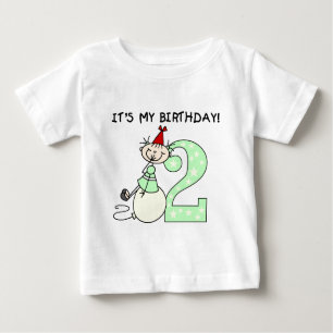 Stick Girl 2nd Birthday Tshirts and Gifts