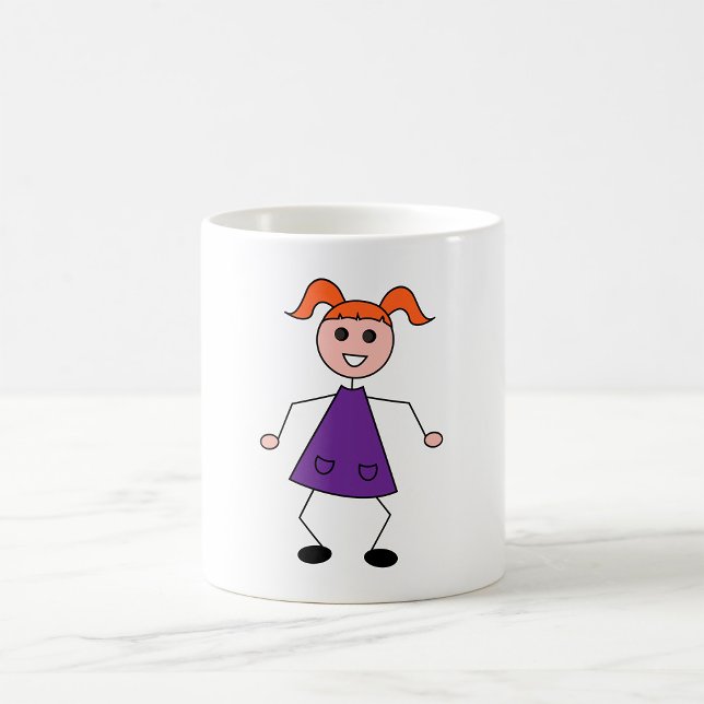 Stick Girl Coffee Mug (Creator Uploaded)