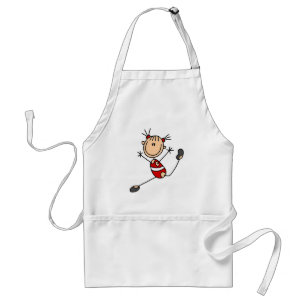 Stick Girl Gymnast Apron