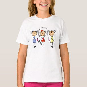 Stick Girls Jumping Rope T-Shirt