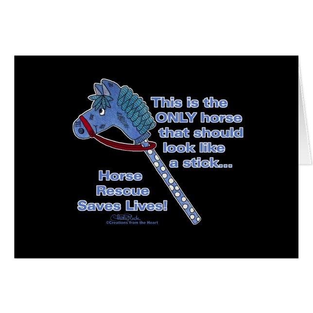 Stick Horse (Front Horizontal)