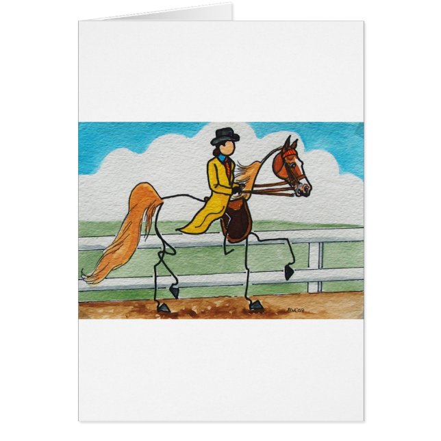 STICK HORSE American Saddlebred (Front)