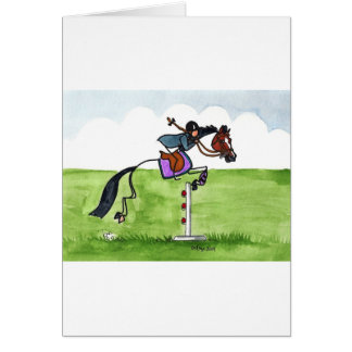 STICK HORSE Pony Showjumping