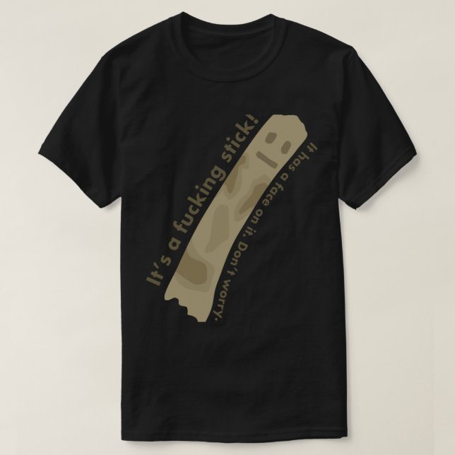 Stick Idol (uncensored version) T-Shirt (Design Front)