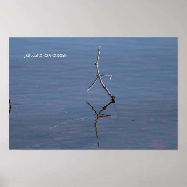 Stick in the water poster (Front)