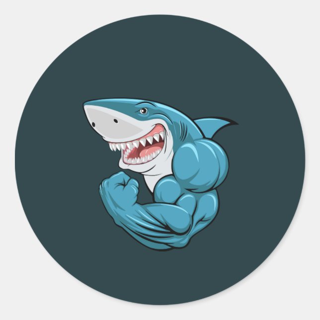 "Stick It Bold – Artistic Graphic Vinyl Sticker" Classic Round Sticker (Front)