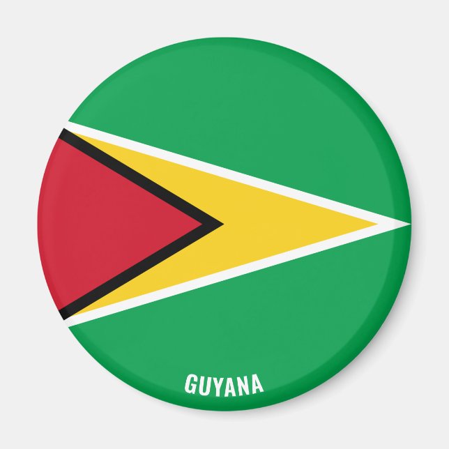 "Stick It" Charming Guyana Patriotic Magnet (Front)
