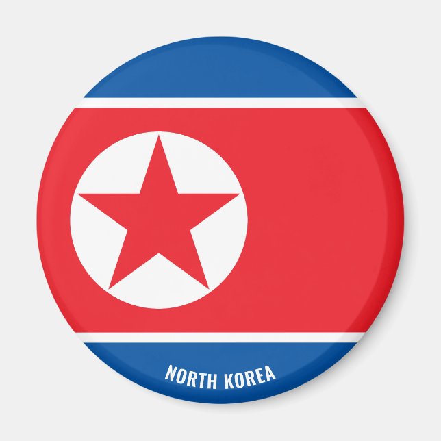 "Stick It" Charming North Korea Patriotic Magnet (Front)