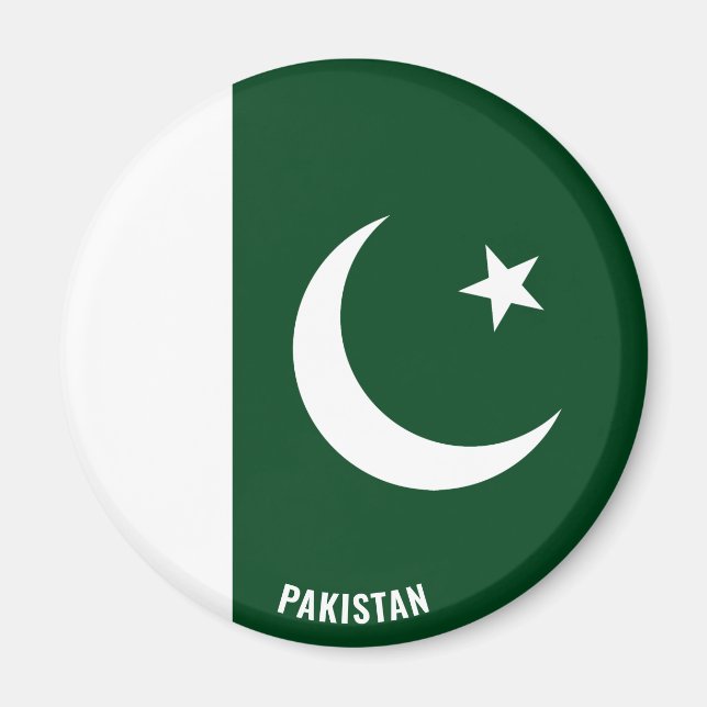 "Stick It" Charming Pakistan Patriotic Magnet (Front)