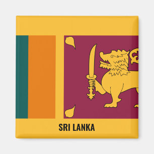 "Stick It" Charming Sri Lanka Patriotic Magnet