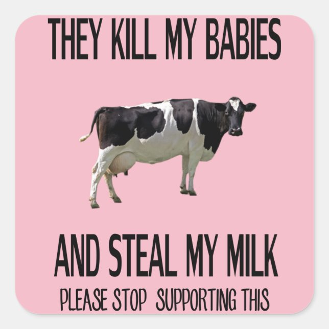 STICK IT INDUSTRIAL FARMS! SQUARE STICKER (Front)