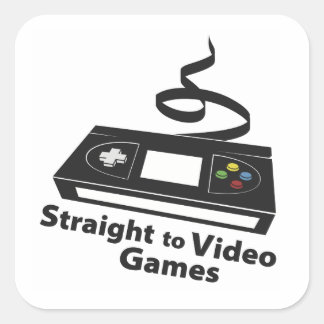 Stick it to the man! (or whoever...) square sticker