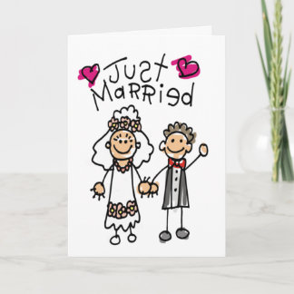 stick.justmarried card