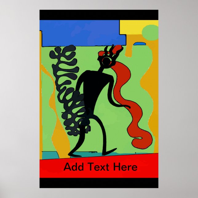 Stick Man, Add text Poster (Front)