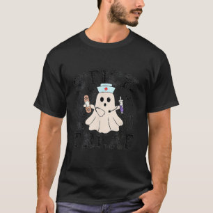 Stick Or Treat Halloween Ghost Nurse Halloween Phl T-Shirt
