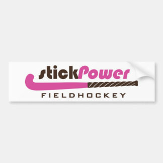 Stick Power Field Hockey - (Bumper Sticker) Bumper Sticker