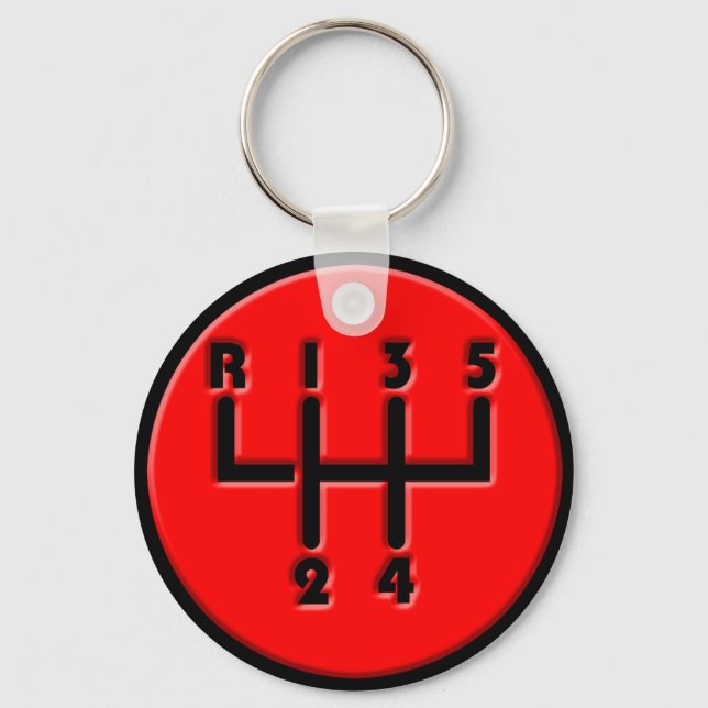 STICK SHIFT KEY RING (Front)