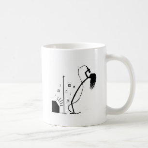 Stick Singer Coffee Mug