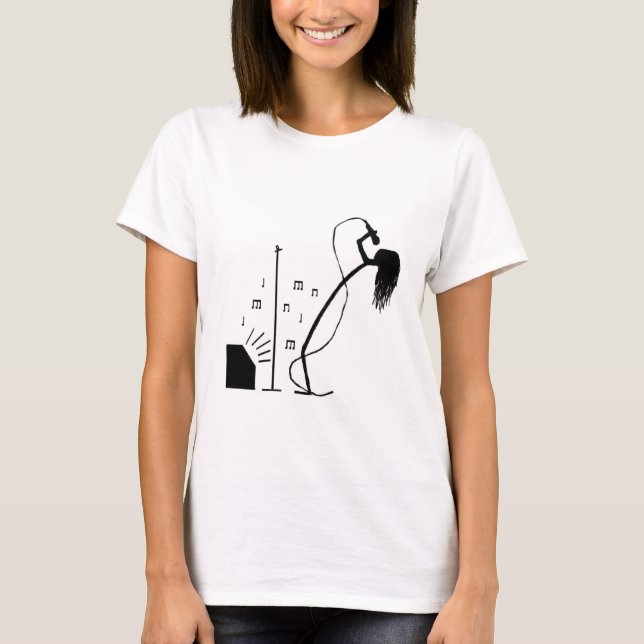 Stick Singer T-Shirt (Front)