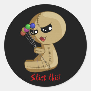 Stick this! classic round sticker