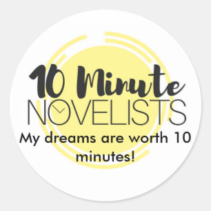 Stick Up For Your Dreams! Classic Round Sticker