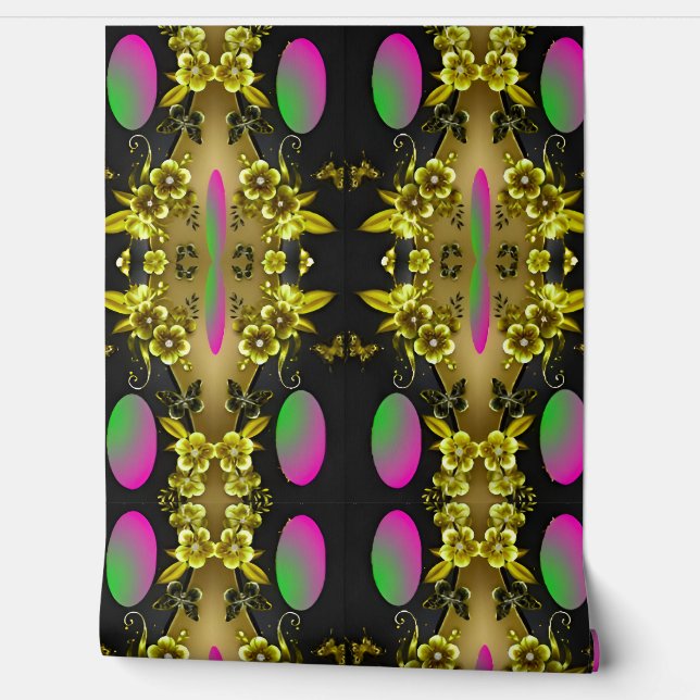  Stick Wallpaper  Bold, Colourful wallpaper (Unrolling)