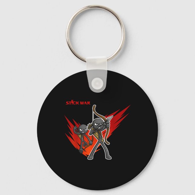 Stick War - Archidons  Key Ring (Front)