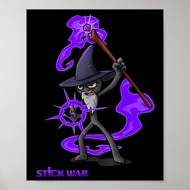 Stick War - Magikill - Stick War 3  Poster (Front)