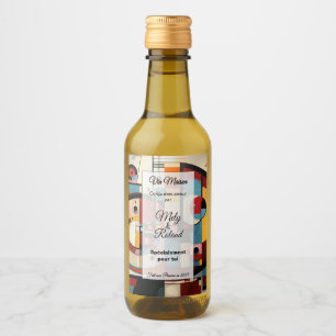 Sticker a bottle of wine