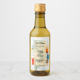 Sticker a bottle of wine