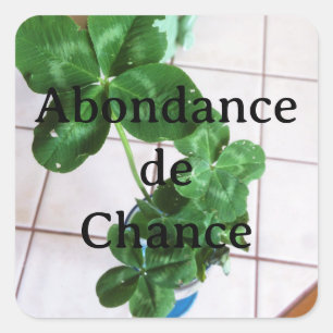 Sticker - Abundance of chance