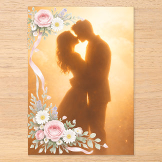 Sticker Acrylic Invitations