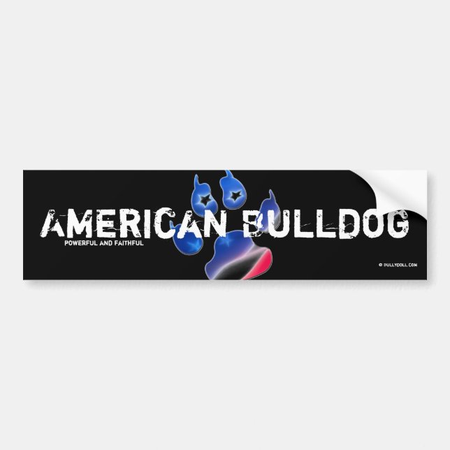 Sticker American Bulldog (Front)