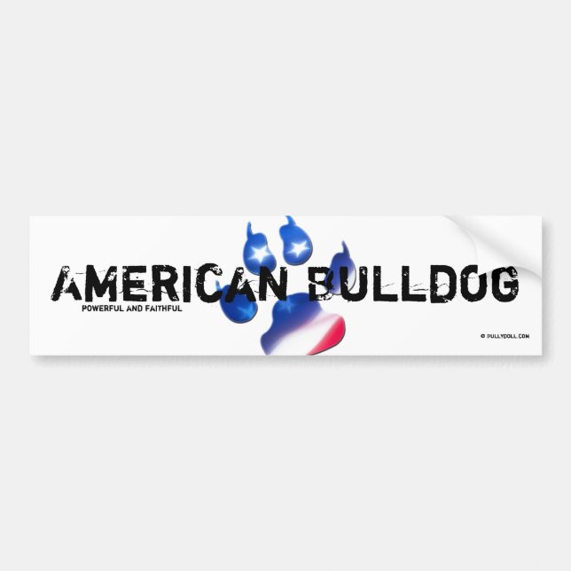 Sticker American Bulldog (Front)