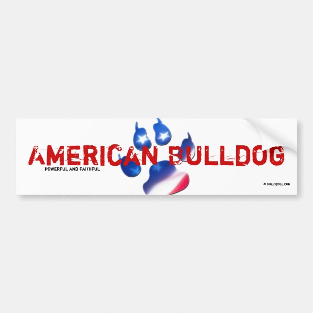 Sticker American Bulldog (Front)