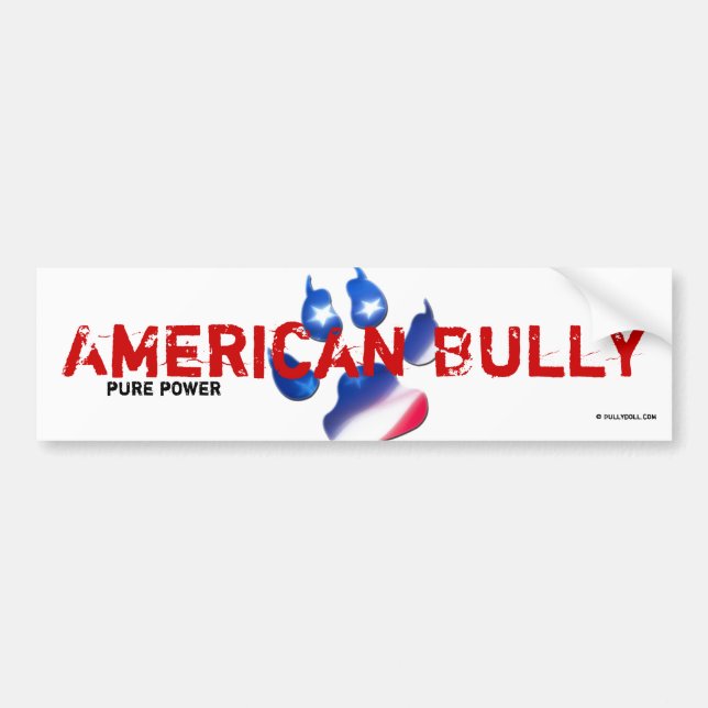 Sticker American Bully (Front)
