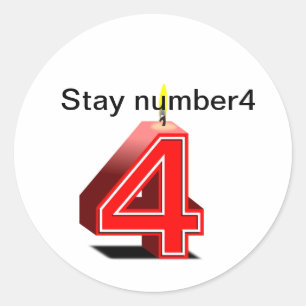 Sticker be number 4