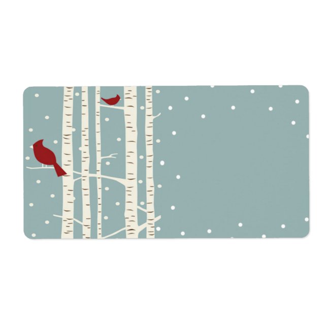 sticker birch trees (Front)