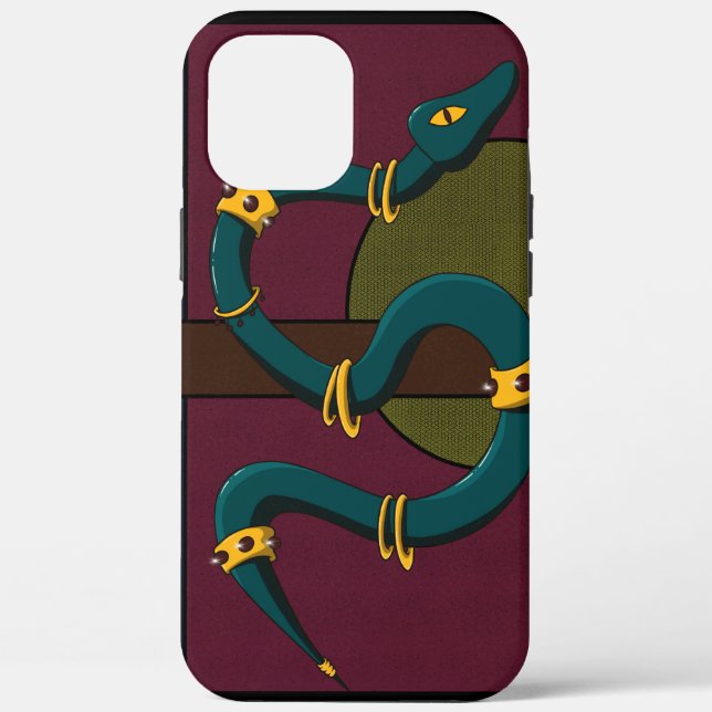 Sticker Carré Snake Case-Mate iPhone Case (Back)
