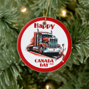 Sticker Ceramic Ornament