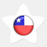 Sticker Chile Estrella 3