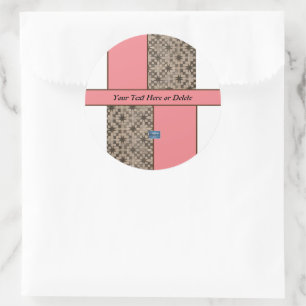 Sticker Circle(Peach LED S.C.C.)RFPMDesigns ©️2023