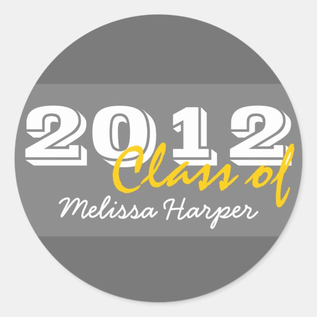 Sticker | Class of |grye (Front)